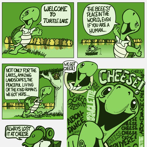 Turtle Needs His Own Comic Strip Illustration Or Graphics Contest 1164