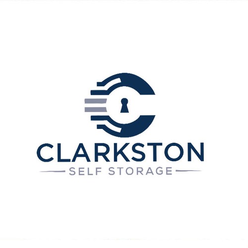 Self Storage Logo | Clarkston Self Storage Design by RayStudio