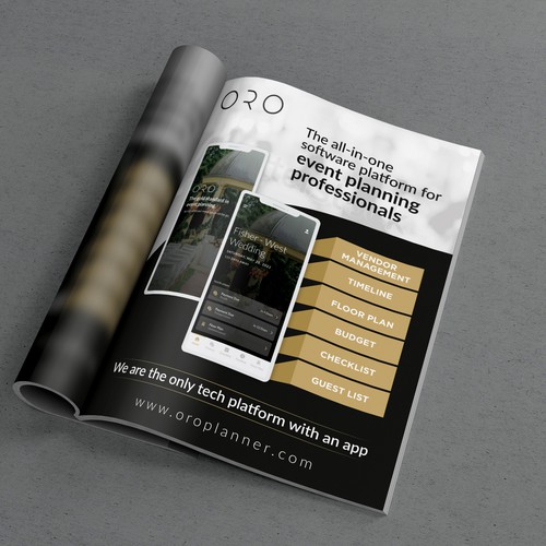 Creative Magazine Ad for A High Tech Platform Design by Sketch Media™