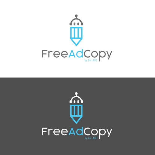 Design sleek logo for AI copywriting app for business owners Design by vanpog design