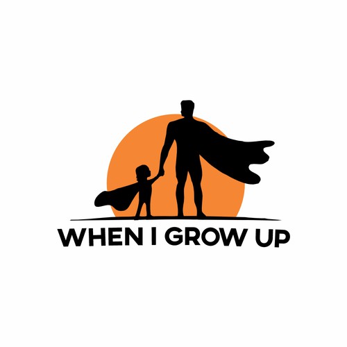 When I Grow Up Logo Design by ᑎᗩᗷᗴᗴᒪ