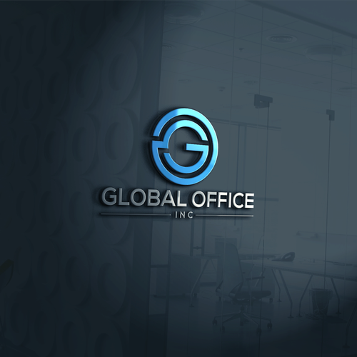 Design a powerful logo for an office equipment company that has global capabilities. Design by stech look