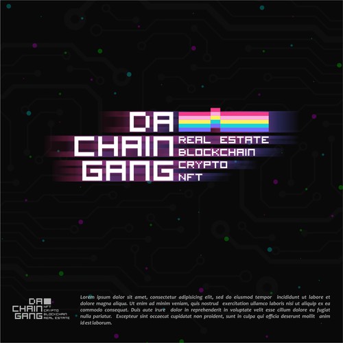 Blockchain/Real Estate logo design Design by srontovs