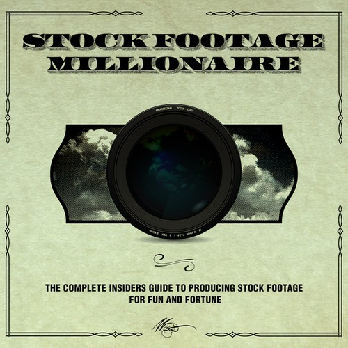 Eye-Popping Book Cover for "Stock Footage Millionaire" Réalisé par Andrei.B.