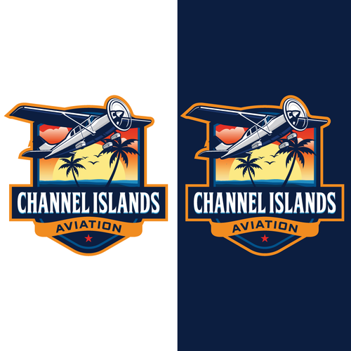 Classic Youthful Flight School catering to future pilots and luxury jet owners Design by struggle4ward