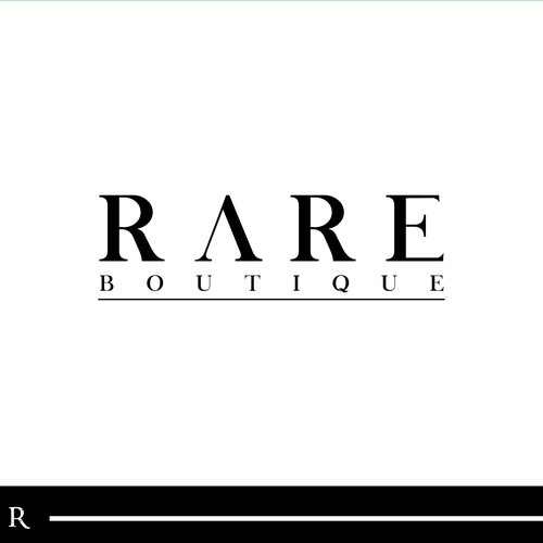 Create a logo for Rare, a high end boutique opening this spring! Design by RCMR STUDIO