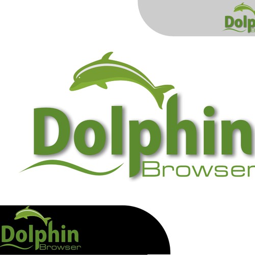 New logo for Dolphin Browser Design by Nanak-DNA