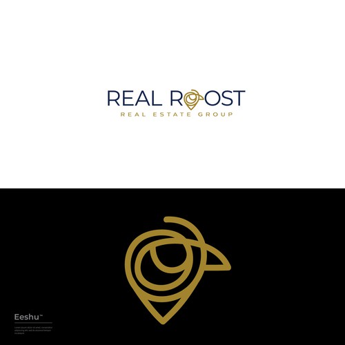 Innovative and Unforgettable: A Real Estate Logo Redesign Design by Eeshu