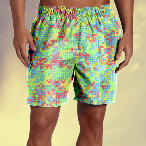 Men's Athletic Shorts Designs/Patterns Design by Gagilend