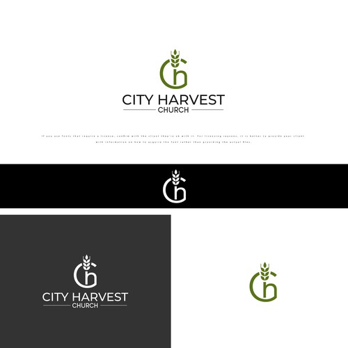 Clean and Modern church logo for church relaunch and rebrand. Design by Web Hub Solution