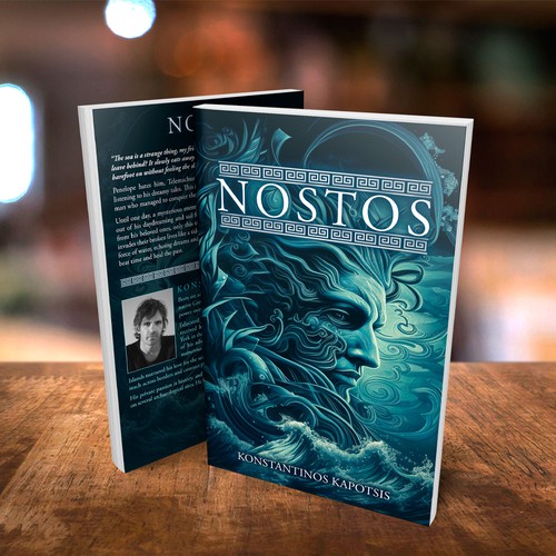 I want the charm of the sea and myths on a book cover Design by Ace Silva