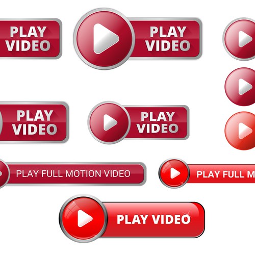 red play video button