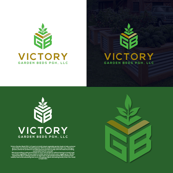 Design by superart02 titled "VICTORY GARDEN BEDS PGH, LLC"
