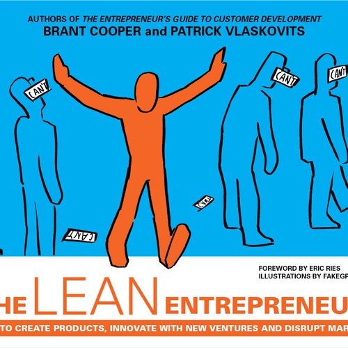 EPIC book cover needed for The Lean Entrepreneur! Design von A.MillerDesign