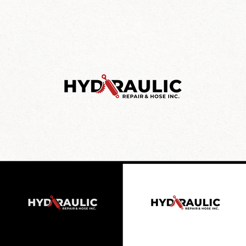 Hydraulic Repair Company Logo Design by mmkdesign