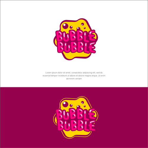 BUBBLE BUBBLE, brand of Bubble tea need its logo Design by Elesense