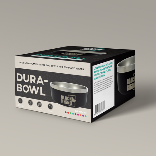 Design our new Dog Bowl packaging! Design by Purushotham49