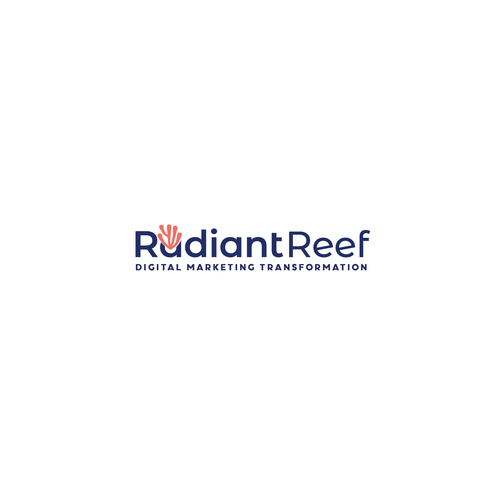 Design Radiant Reef brand logo di Danielf_