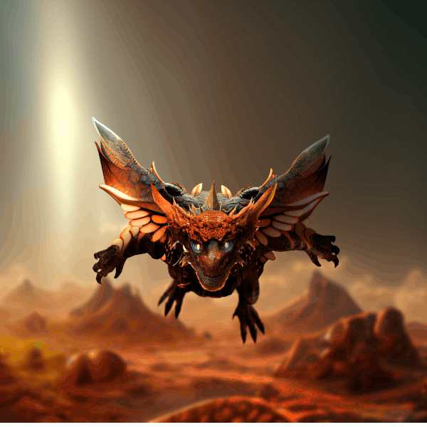 Game Character Land Dragon