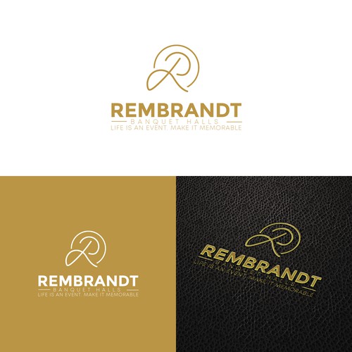 Visually appealing modern logo/font face for our contemporary industrial banquet hall Design réalisé par UMI.HAMASAH