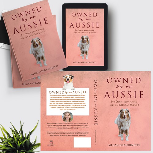 "Book Cover designed to catch the eye of Dog Lovers" Design by desainbagus3