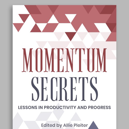 Create a cover for a book about Lessons in Productivity and Progress Design by MotivatedDesign