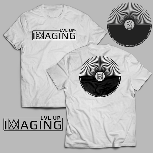 コンペ「New Shirt Design for LVL Up Imaging」のデザイン by yeperosarioさん 