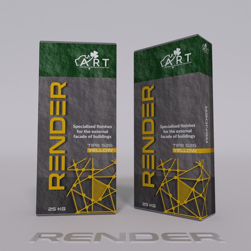 Package design for Specialised Cement Finishes Réalisé par Dimadesign