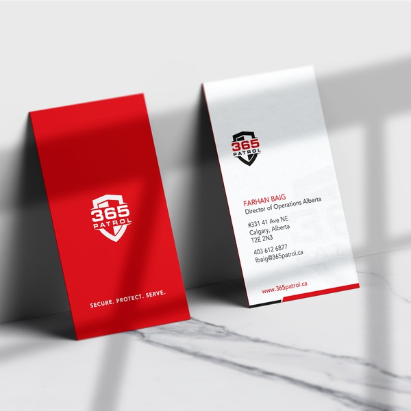 365 Patrol Business Cards