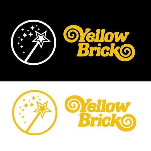 Yellow Brick Logo Design by Iggy Stardust