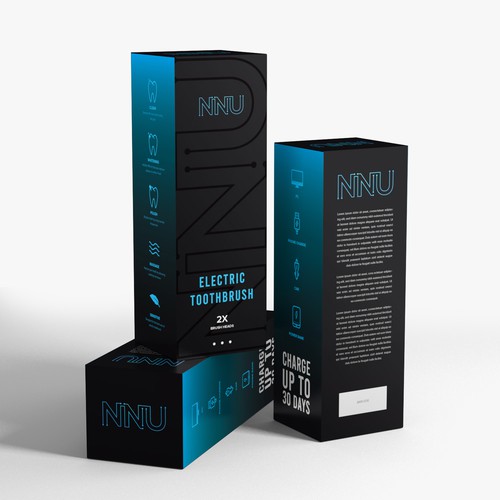 NNU Electric Toothbrush Box Design Design by CUPEDIUM
