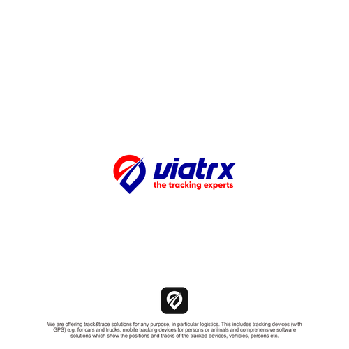 Logo Design for track&trace solution "viatrx" Design by Banaan™