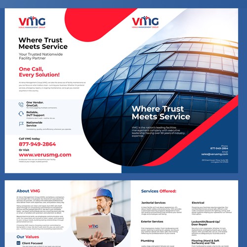 Brochure contest entry by Sapretoz