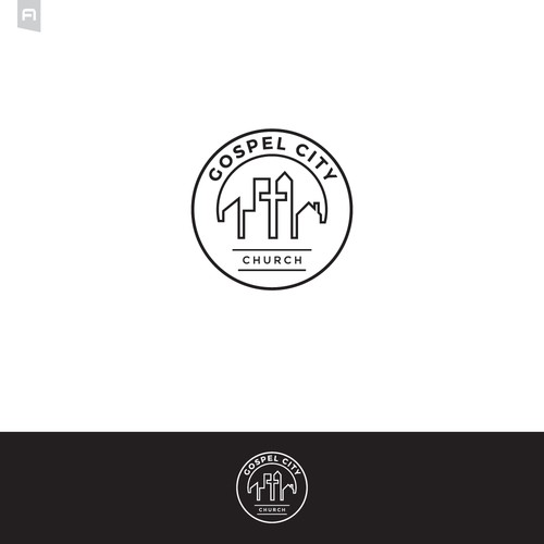 Gospel City Church Logo! Design by a'DZ
