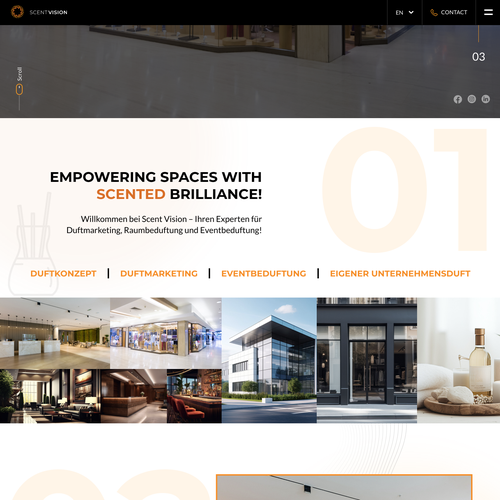 Landing page design contest entry by Senja1705