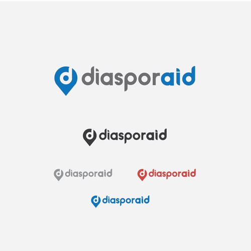 Design a powerful logo for diasporaid, an impact-oriented network/platform for expats Design by JosephA