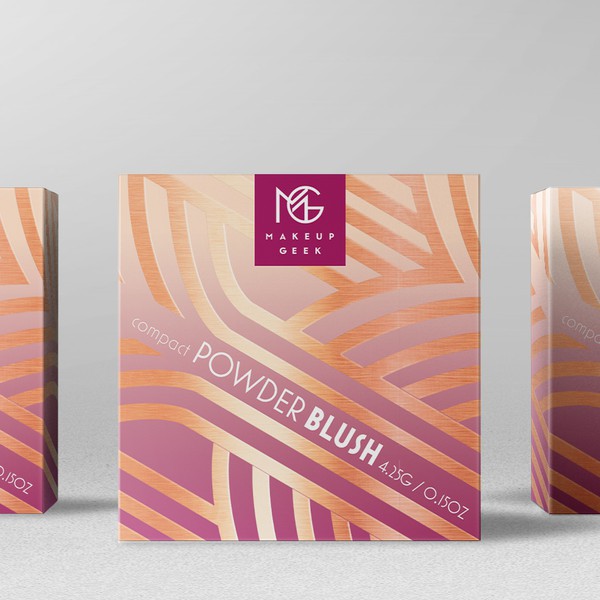 Design by bcra titled "Powder Blush Packaging"