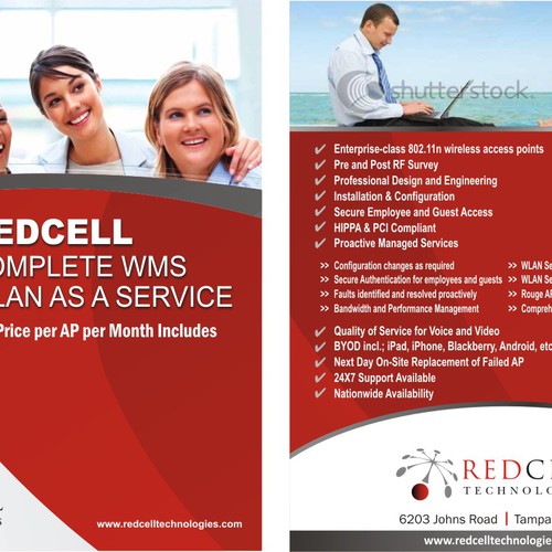 Create Product Brochure for Wireless LAN Offering - RedCell Technologies, Inc. Réalisé par Jabinhossain