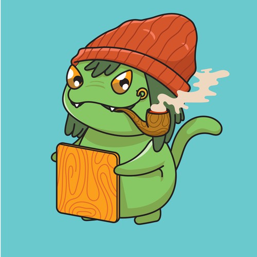 NFT art needed! I have the character, but need different traits illustrated (mouth, clothes, etc) Design von illusive trust