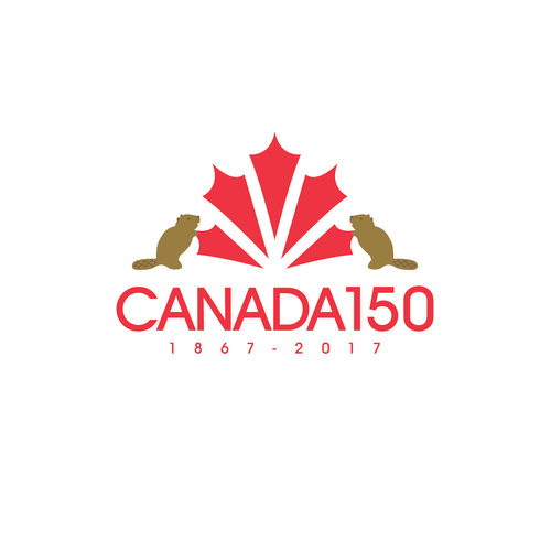 Community contest: Design Canada’s 150th birthday logo! Design by PT designs