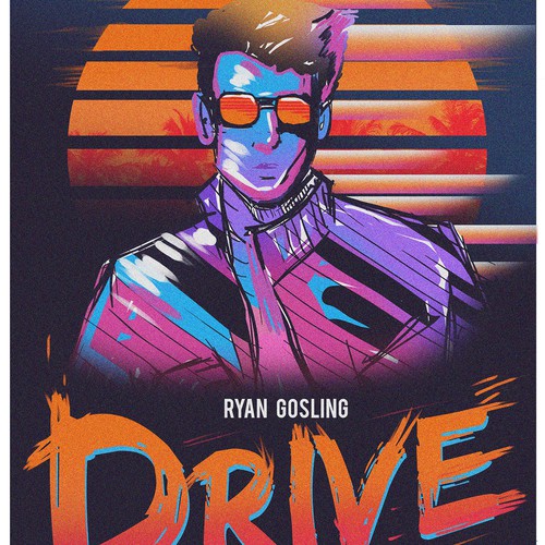 Create your own ‘80s-inspired movie poster! Design by kanamekura