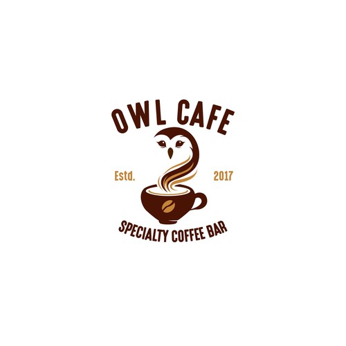 a new coffee shop logo design "owl cafe" Diseño de Radioes.royale