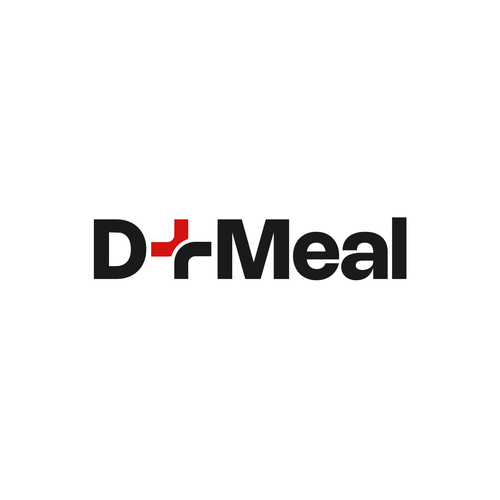 Meal Replacement Powder - Dr. Meal Logo Design by Zalo Estévez