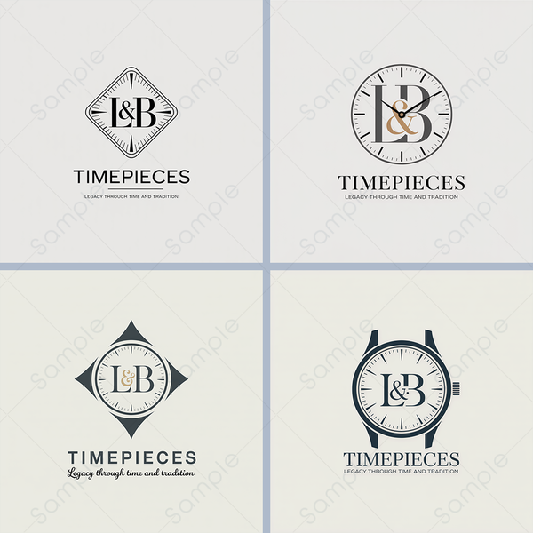 L & B Timepieces seeks sophisticated logo design