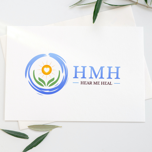 Hear Me Heal (HMH) Logo Design Design by Charmi Sutariya