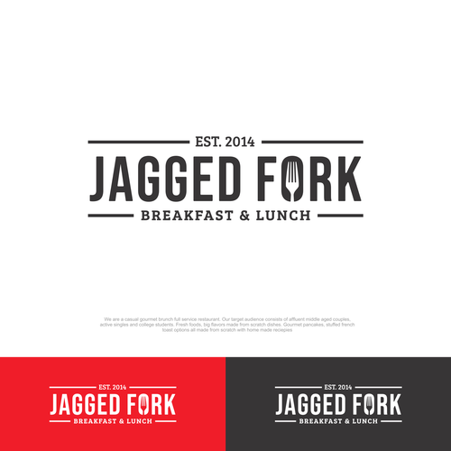 The Jagged Fork Design by crapit