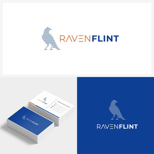 RavenFlint - Business Logo Design by Mfauziihsan