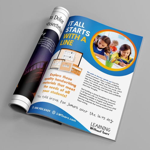 We need a powerful new design to visually represent our new product tagline Design by Alphabet ♥