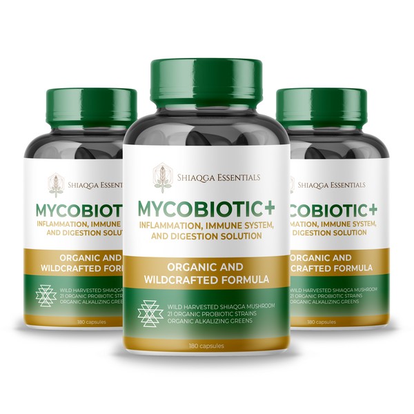 MYCOBIOTIC + Bills Bottle Package design