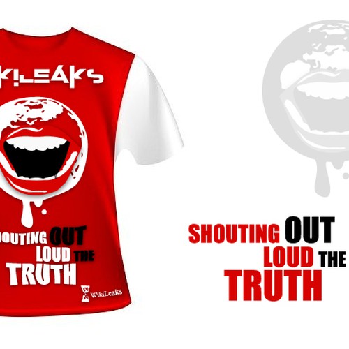 New t-shirt design(s) wanted for WikiLeaks Ontwerp door Adrian Hulparu